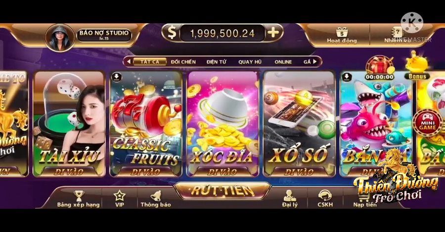 Các cổng game cấp Ue9 cung cấp rất nhiều trò chơi đa dạng - Ue9