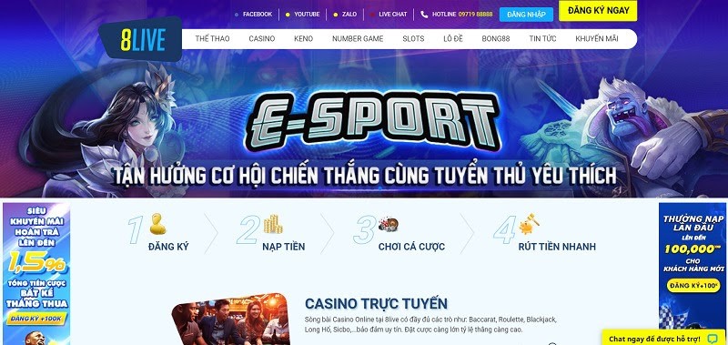 Hướng dẫn xem trực tiếp các trận bóng đá cấp độ Vn888 - Vn888