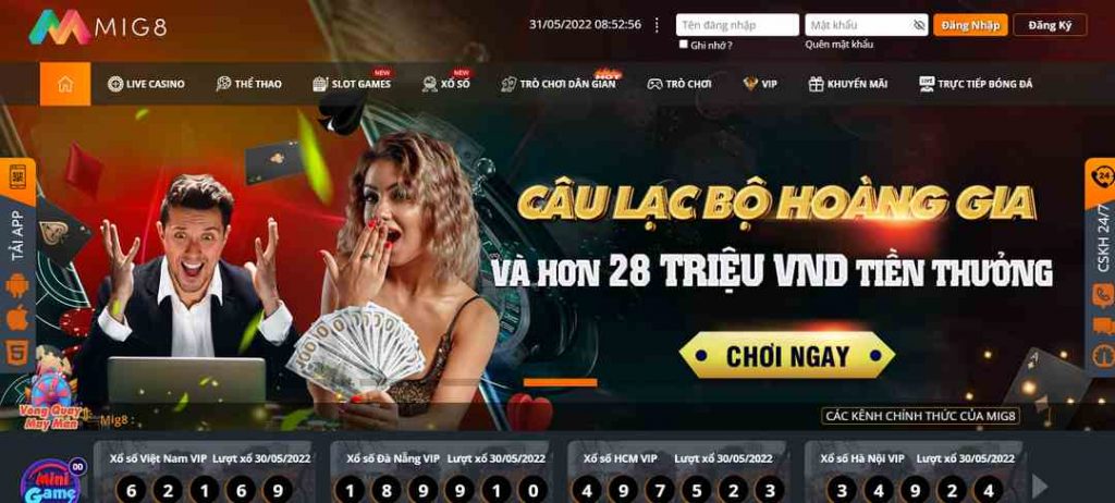 Trang web của Gwin có giao diện đẹp và dễ sử dụng - Gwin